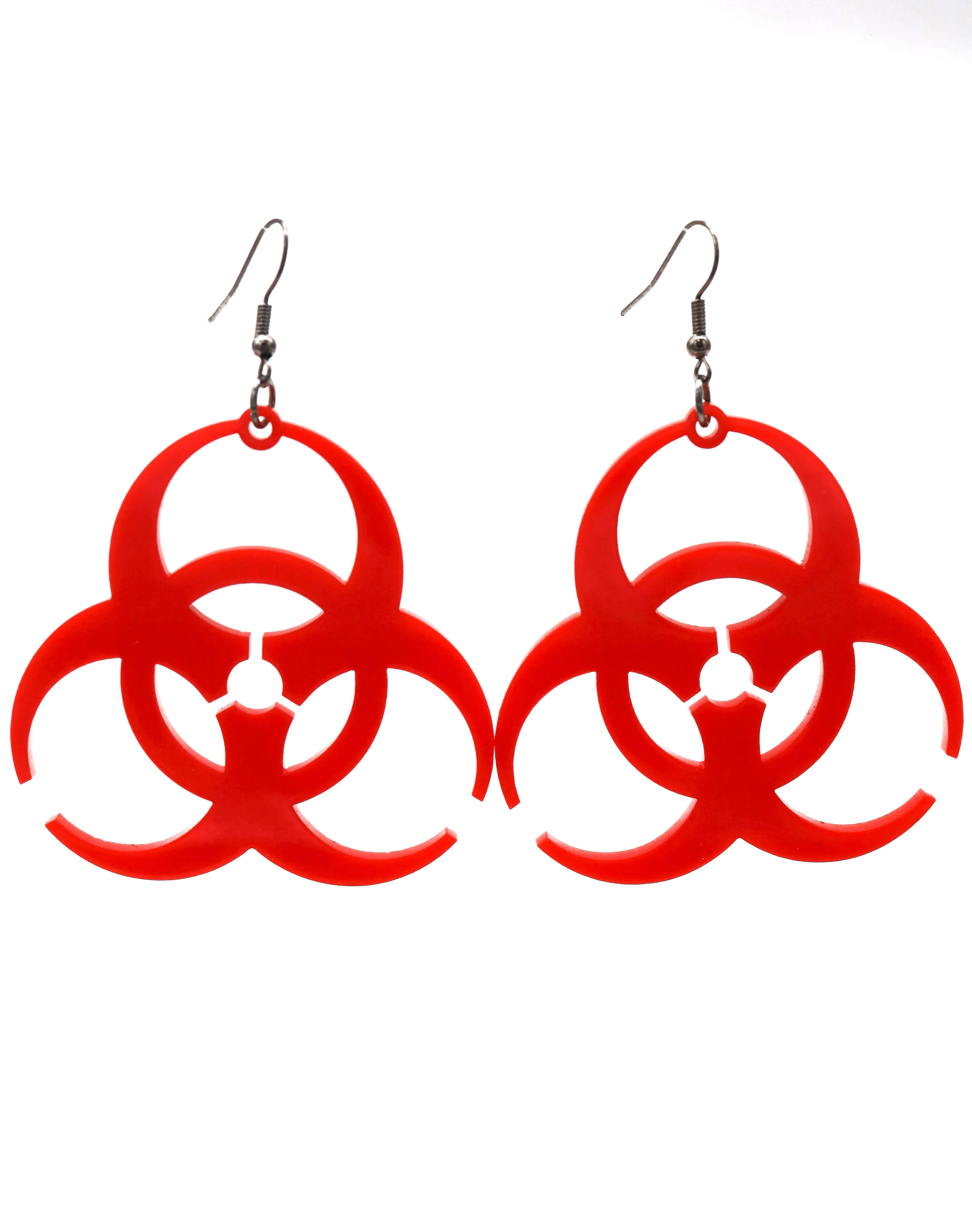 Biohazard Earrings