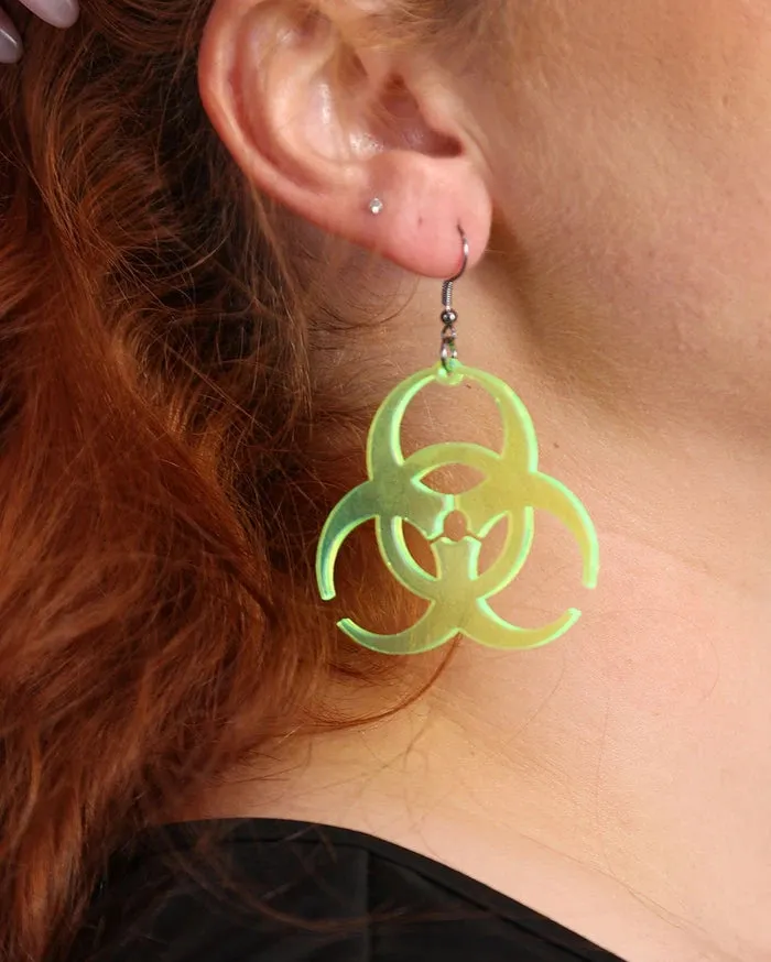 Biohazard Earrings