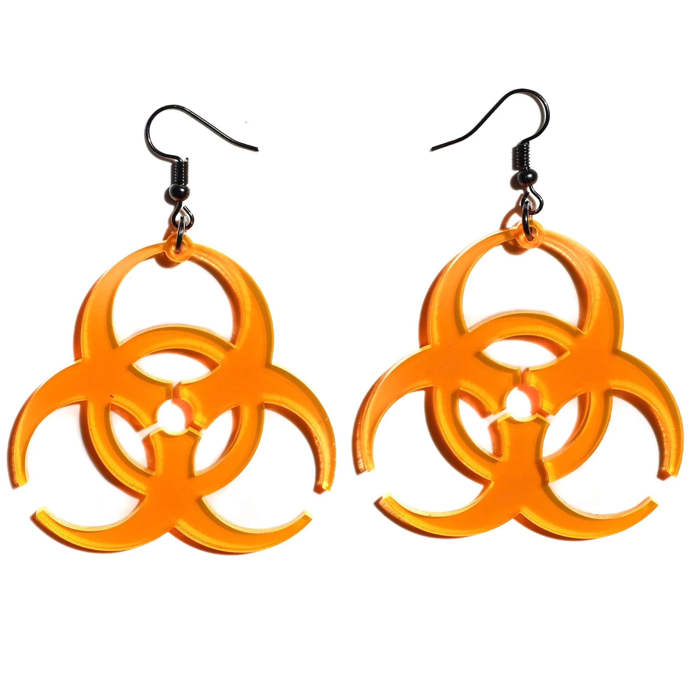 Biohazard Earrings