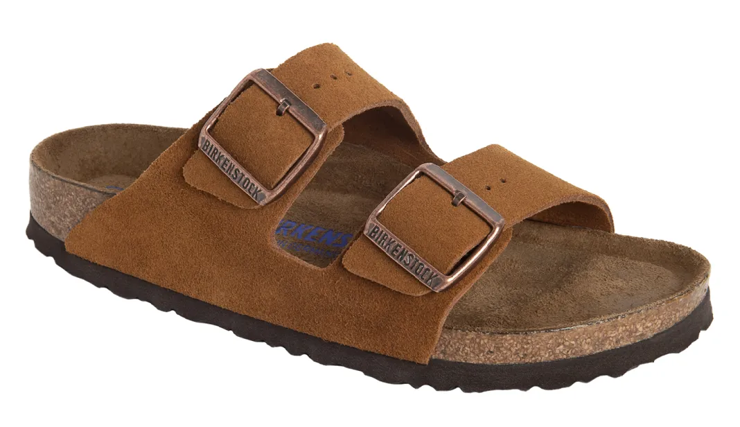 Birkenstock Arizona Soft Footbed Suede Mink