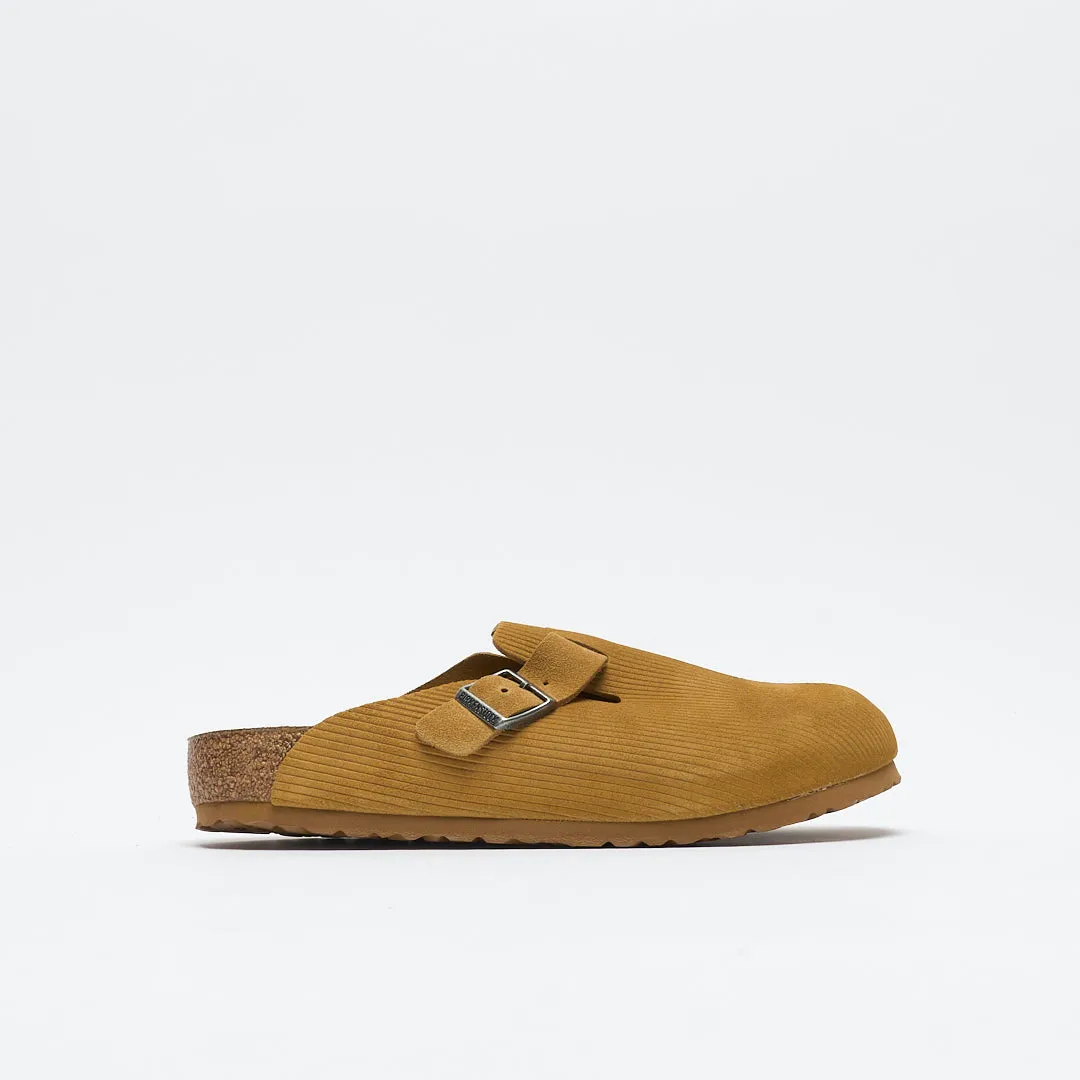 Birkenstock - Boston Corduroy  (Cork Brown)