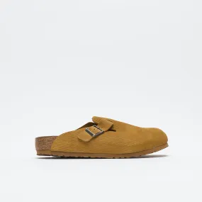 Birkenstock - Boston Corduroy  (Cork Brown)