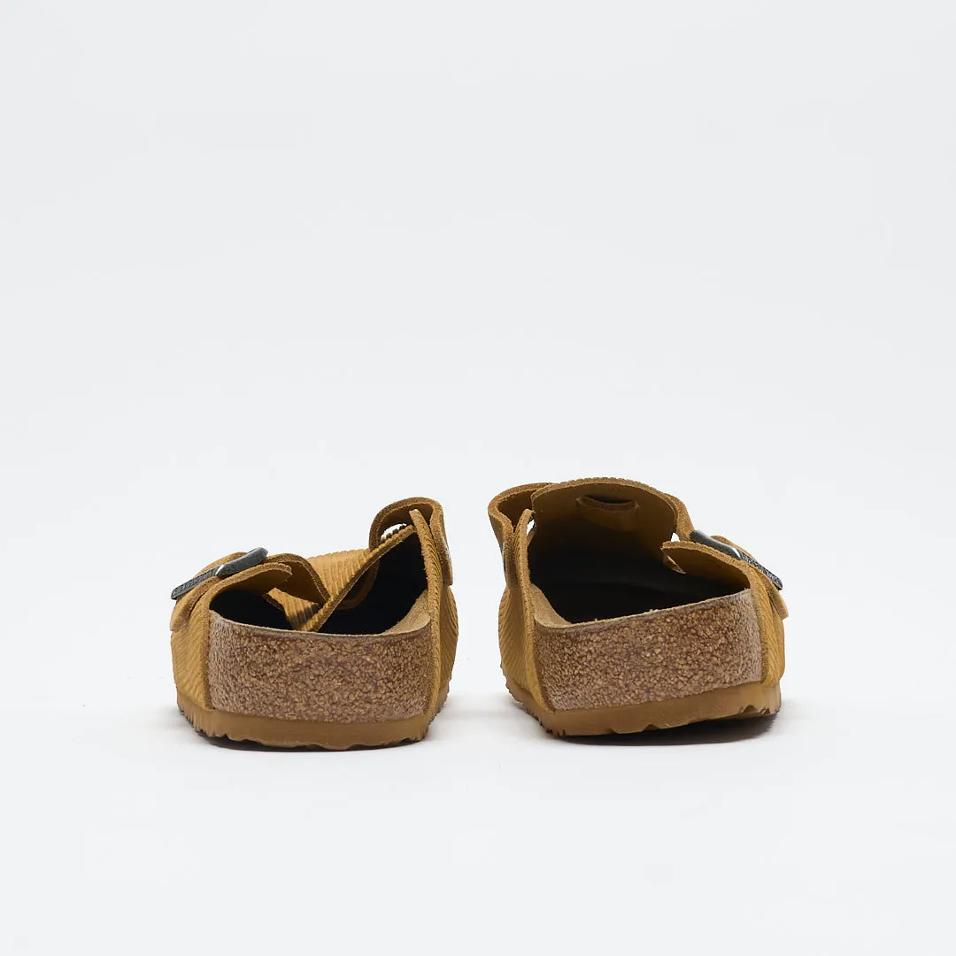 Birkenstock - Boston Corduroy  (Cork Brown)