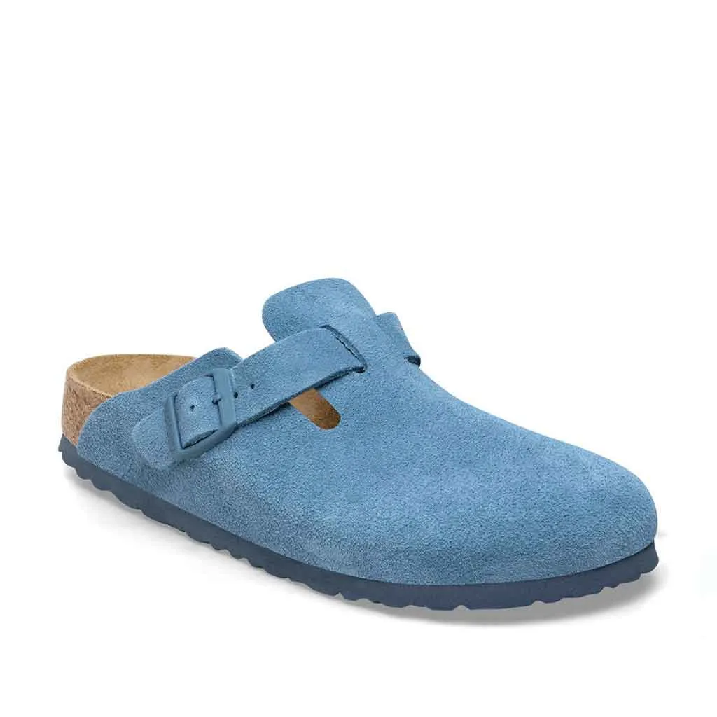 Birkenstock Boston SFB for Women - Elemental Blue