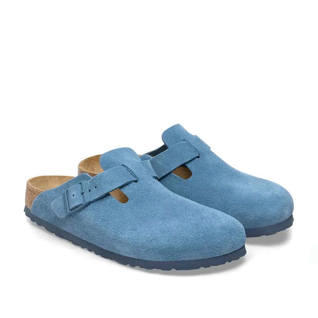 Birkenstock Boston SFB for Women - Elemental Blue