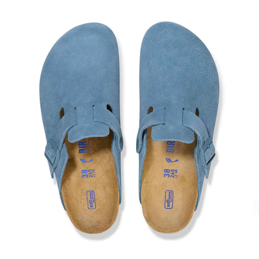 Birkenstock Boston SFB for Women - Elemental Blue