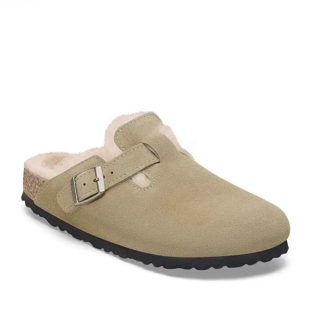 Birkenstock Boston Shearling - Taupe