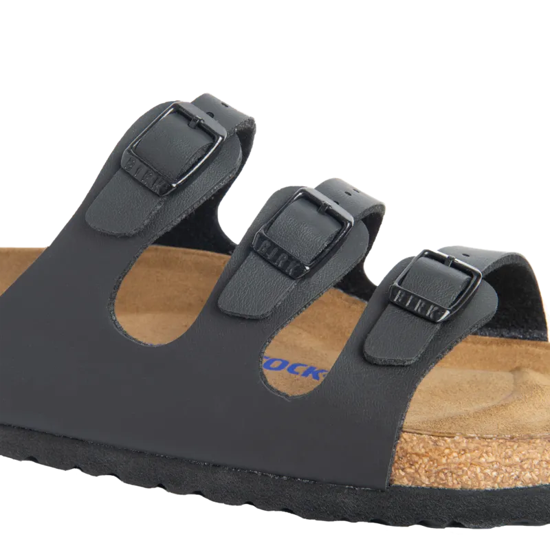 Birkenstock Florida Soft Footbed Birko-Flor Black