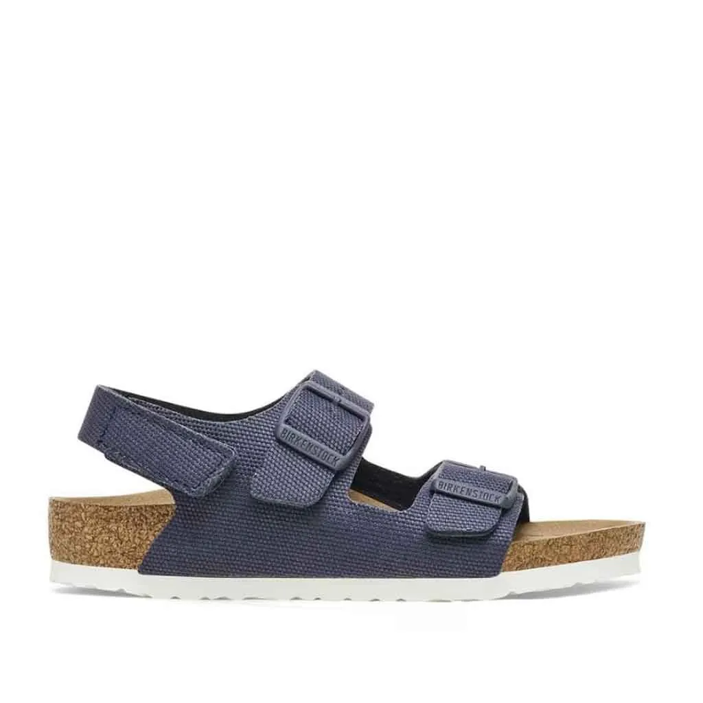 Birkenstock Kids Milano Canvas - Navy