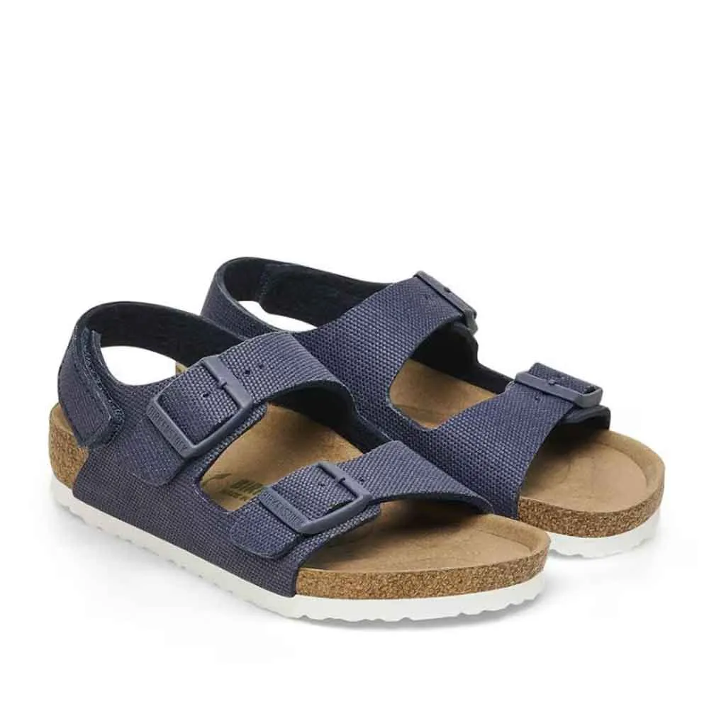 Birkenstock Kids Milano Canvas - Navy