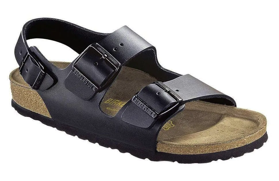 Birkenstock Milano Smooth Leather Black