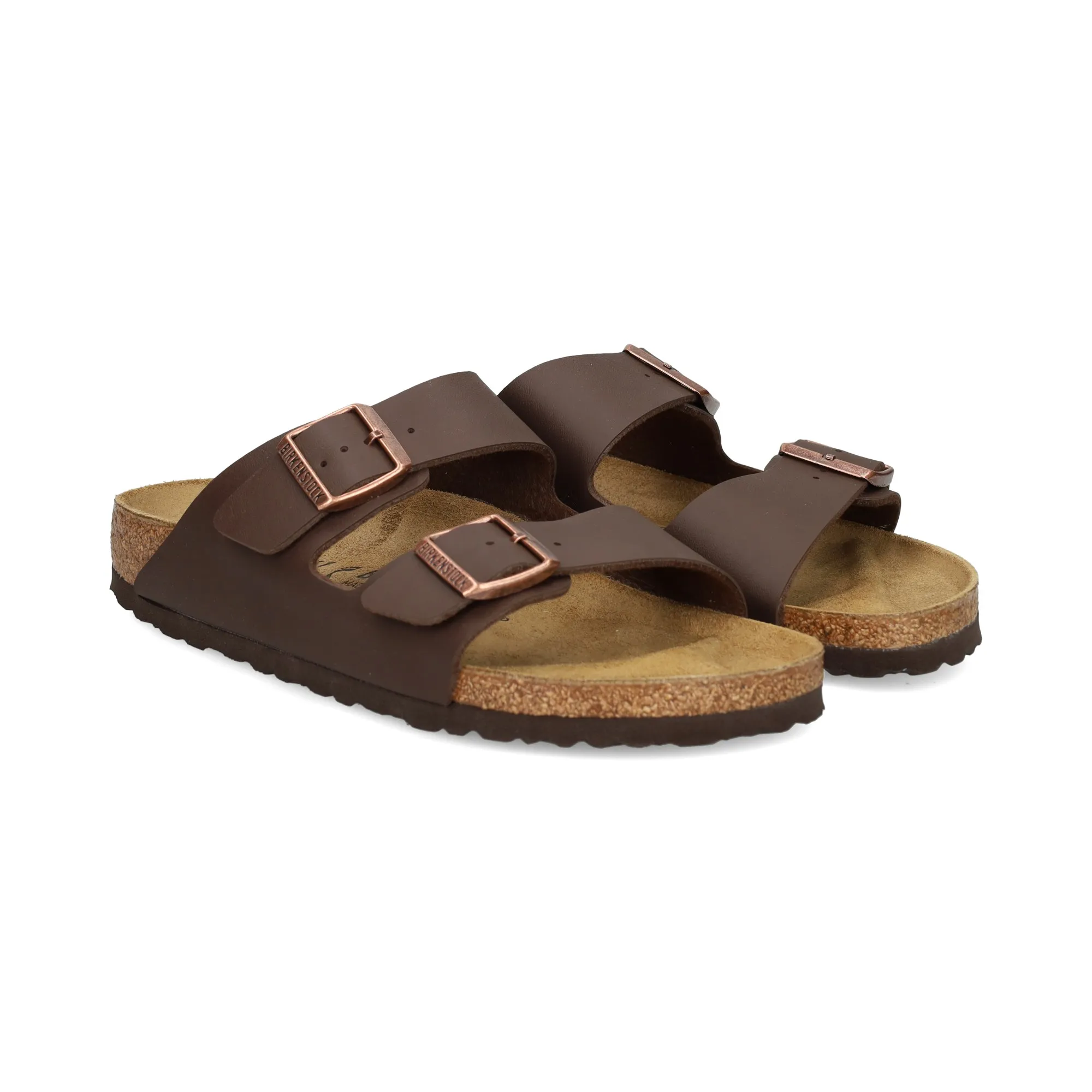 BIRKENSTOCK Sandalias de Hombre DARK BROWN