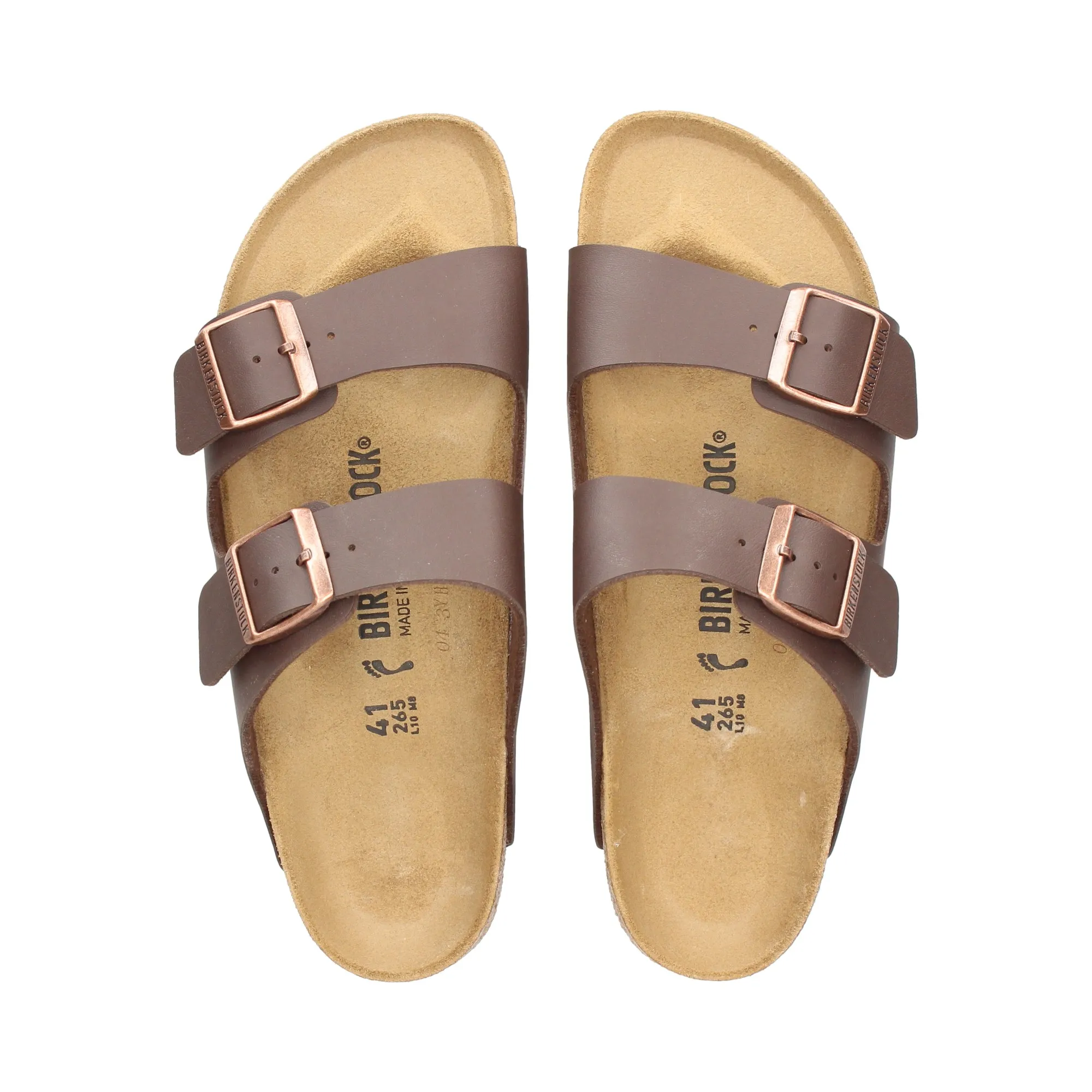 BIRKENSTOCK Sandalias de Hombre DARK BROWN