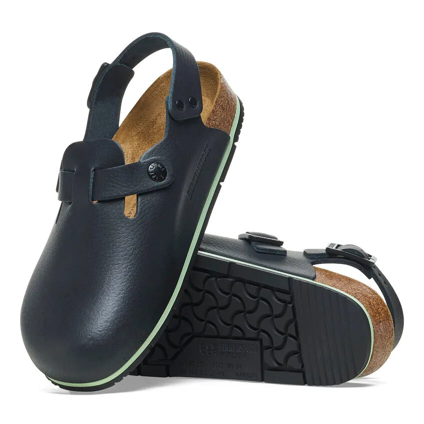 Birkenstock Tokio Pro Leather Color: Black