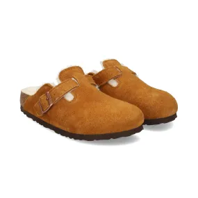 BIRKENSTOCK Zuecos de Mujer Shearling Mink