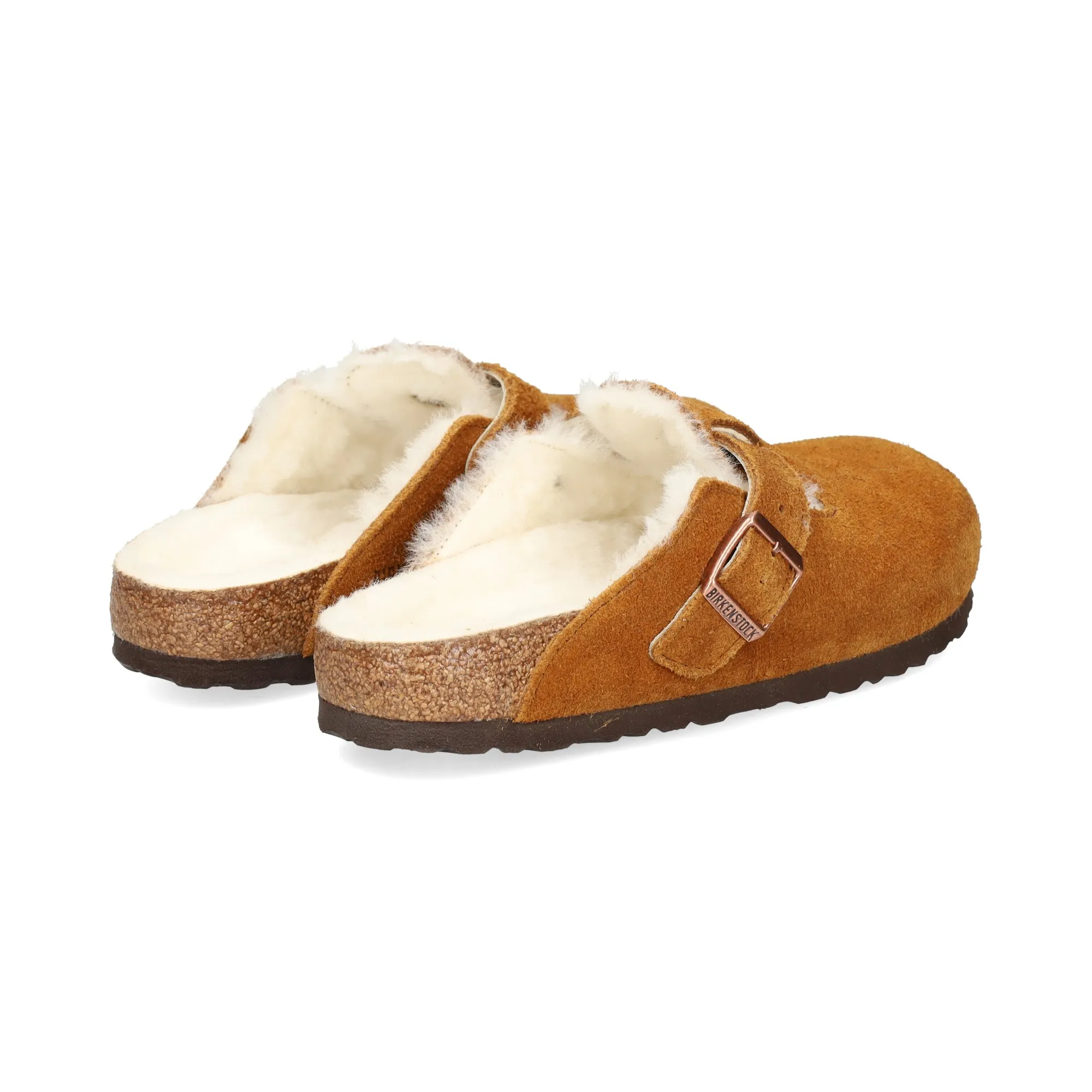 BIRKENSTOCK Zuecos de Mujer Shearling Mink