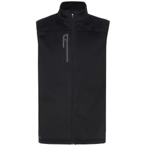 Black Bonded Sporte Leisure Mens Vest