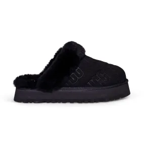 Black UGG Felted Disquette Slippers for Women - Shop Now