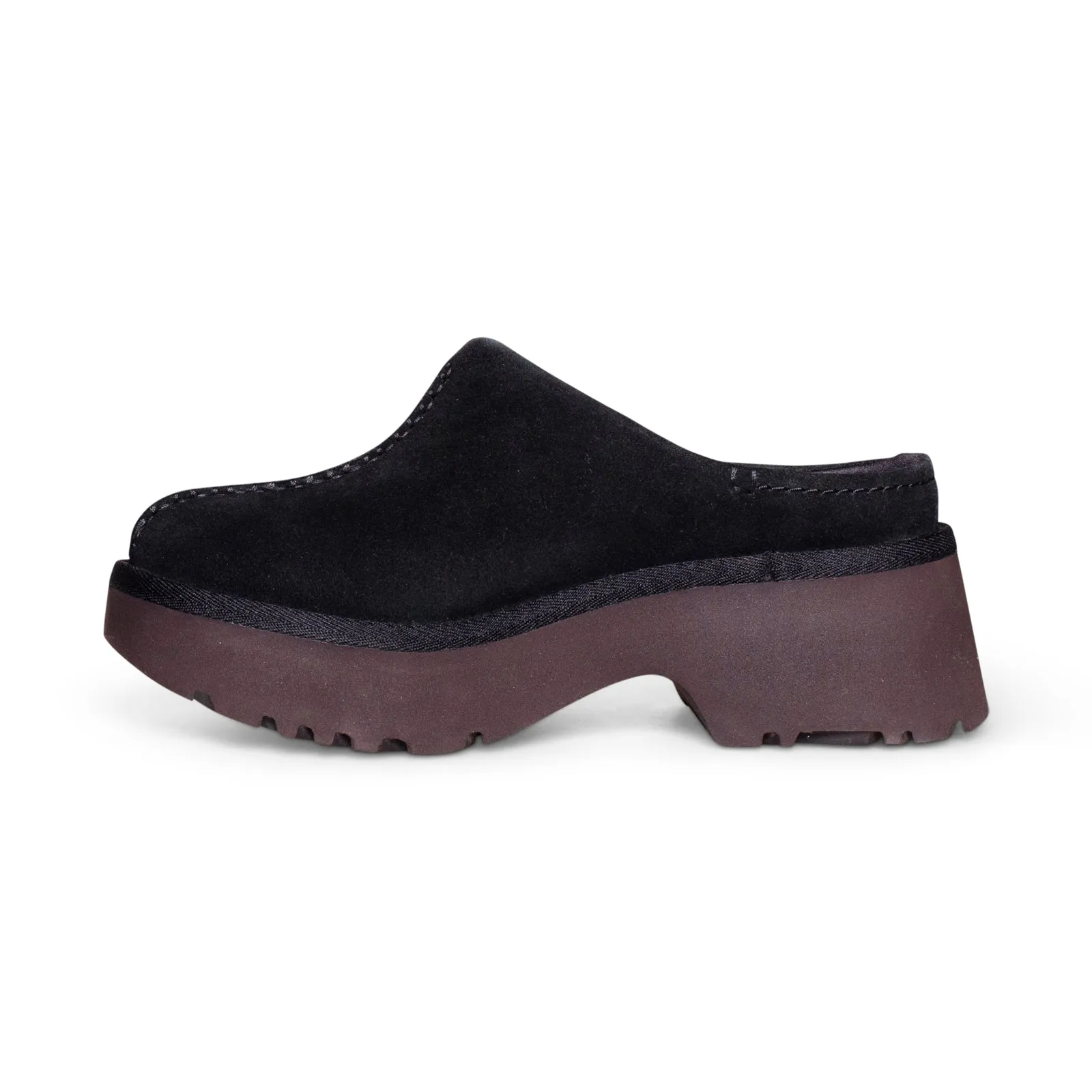 Black UGG New Heights Clog Shoes for Women