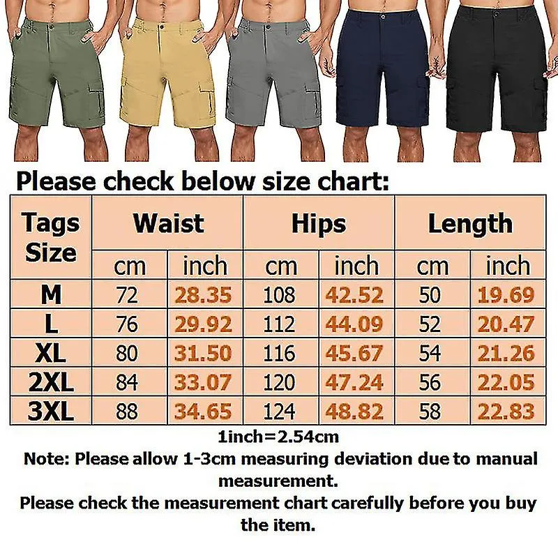 Boys Classic Fit Pocket Mini Trousers Mens Summer Casual Button Bottoms Leisure