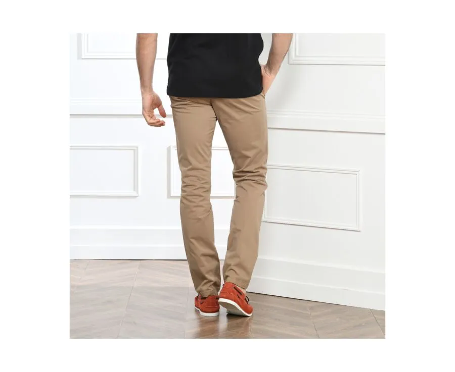 Bronze Chino trousers for men  - KEATON