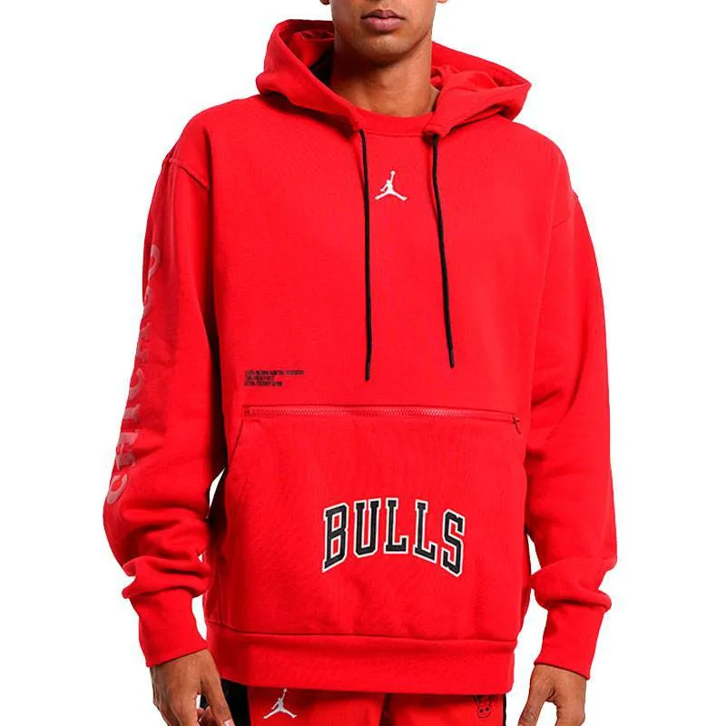 BULLS JORDAN FLEECE PULLOVER STATEMENT HOODIE