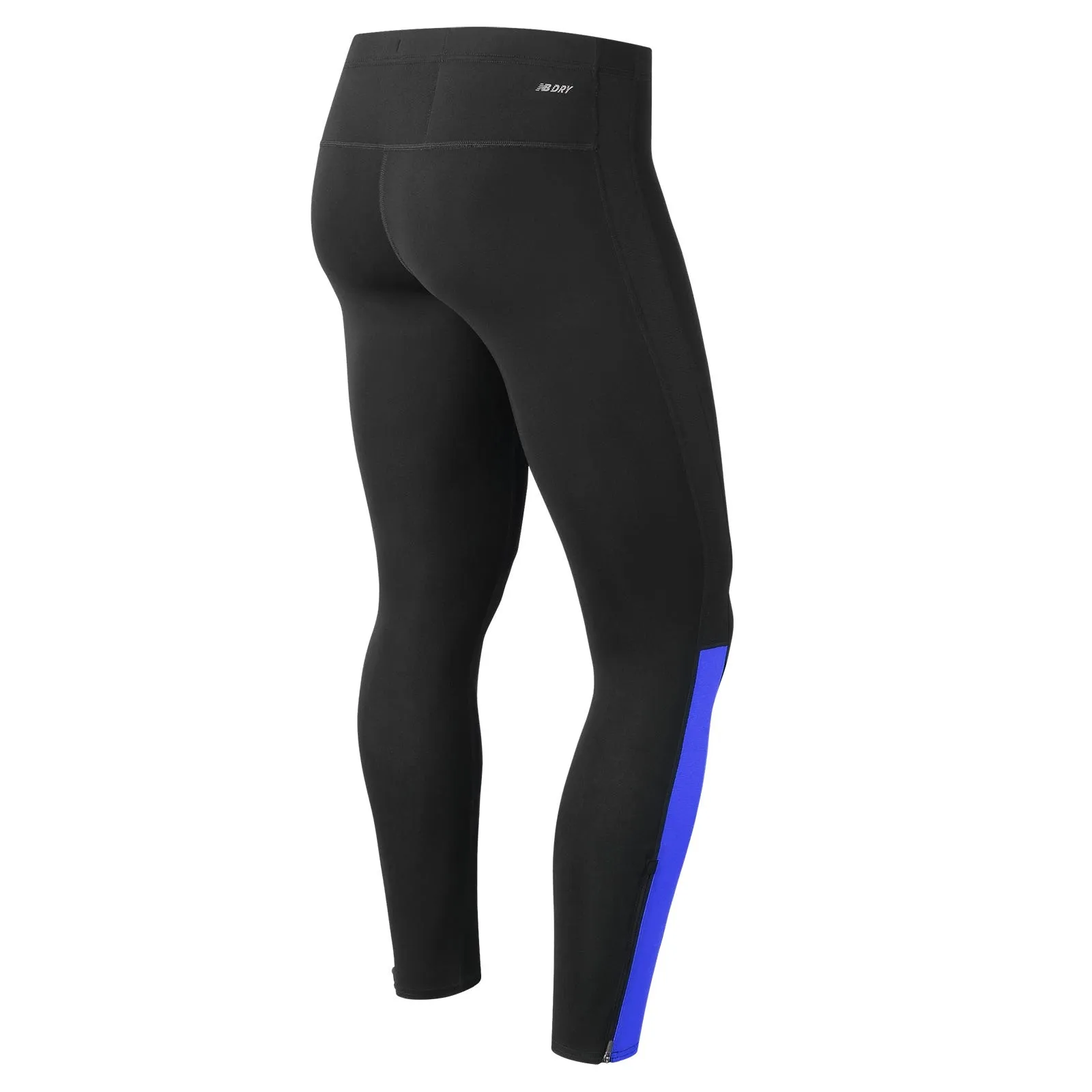 Calza Larga Hombre New Balance Tights Accelerate Negra/Azul