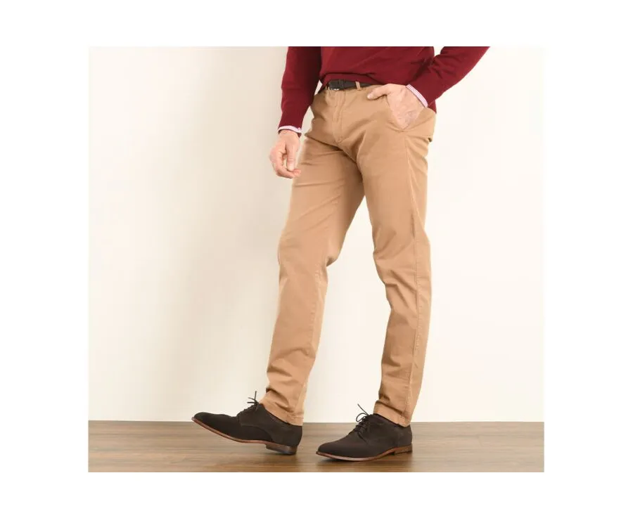 Camel Chino trousers for men - JERRY II