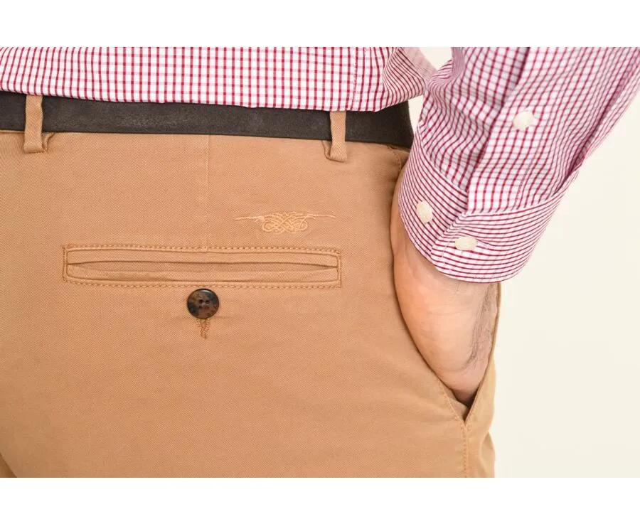 Camel Chino trousers for men - JERRY II