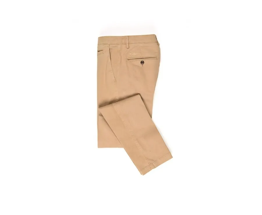 Camel Chino trousers for men - JERRY II