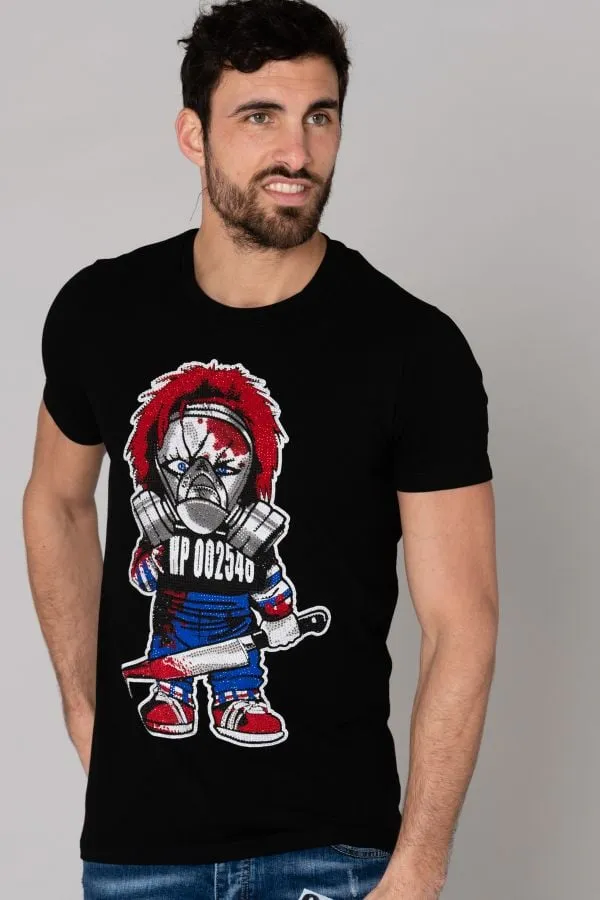 Camiseta Hombre Horspist Tshirt Chuck Black