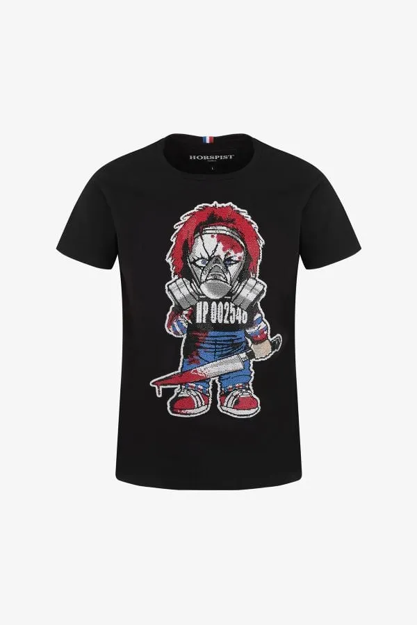 Camiseta Hombre Horspist Tshirt Chuck Black