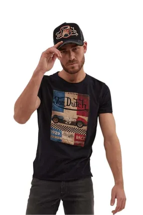 Camiseta Hombre Von Dutch Tshirt Gprix Nr