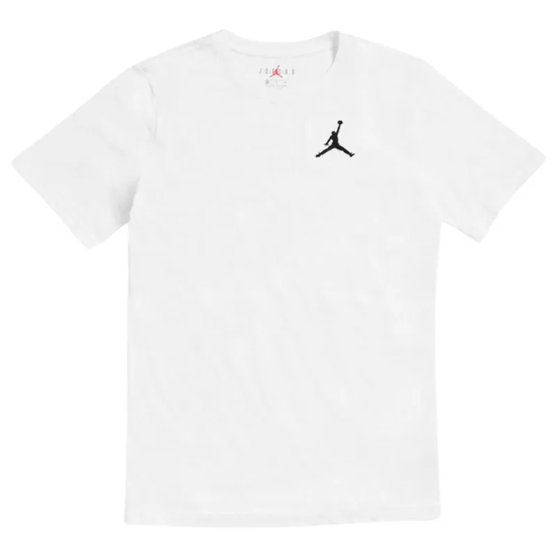 CAMISETA JORDAN JUMPMAN AIR EMBROIDERED BLANCA (JUNIOR)