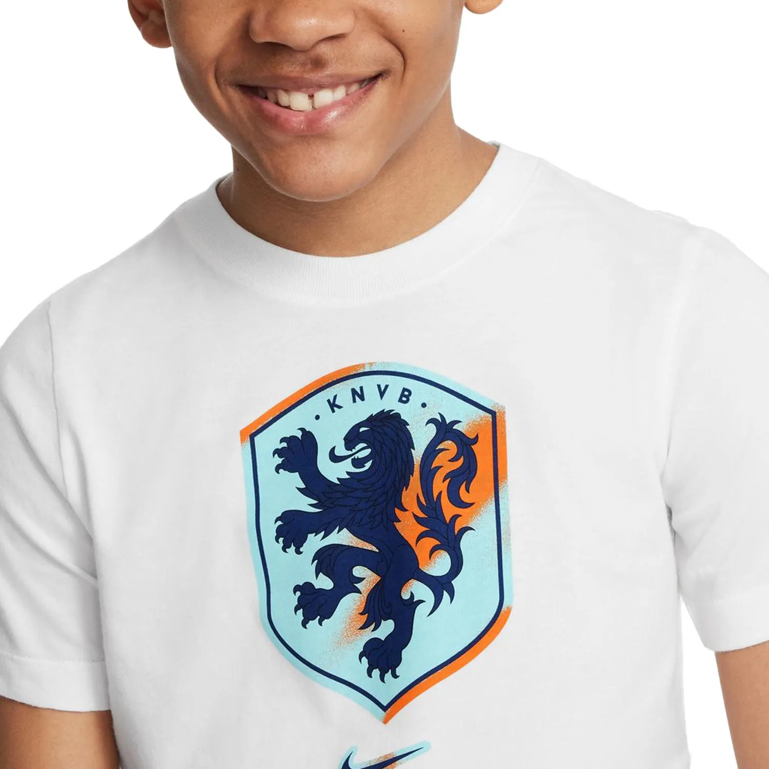 Camiseta Nike Holanda Niño Crest