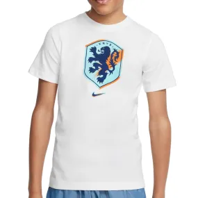 Camiseta Nike Holanda Niño Crest