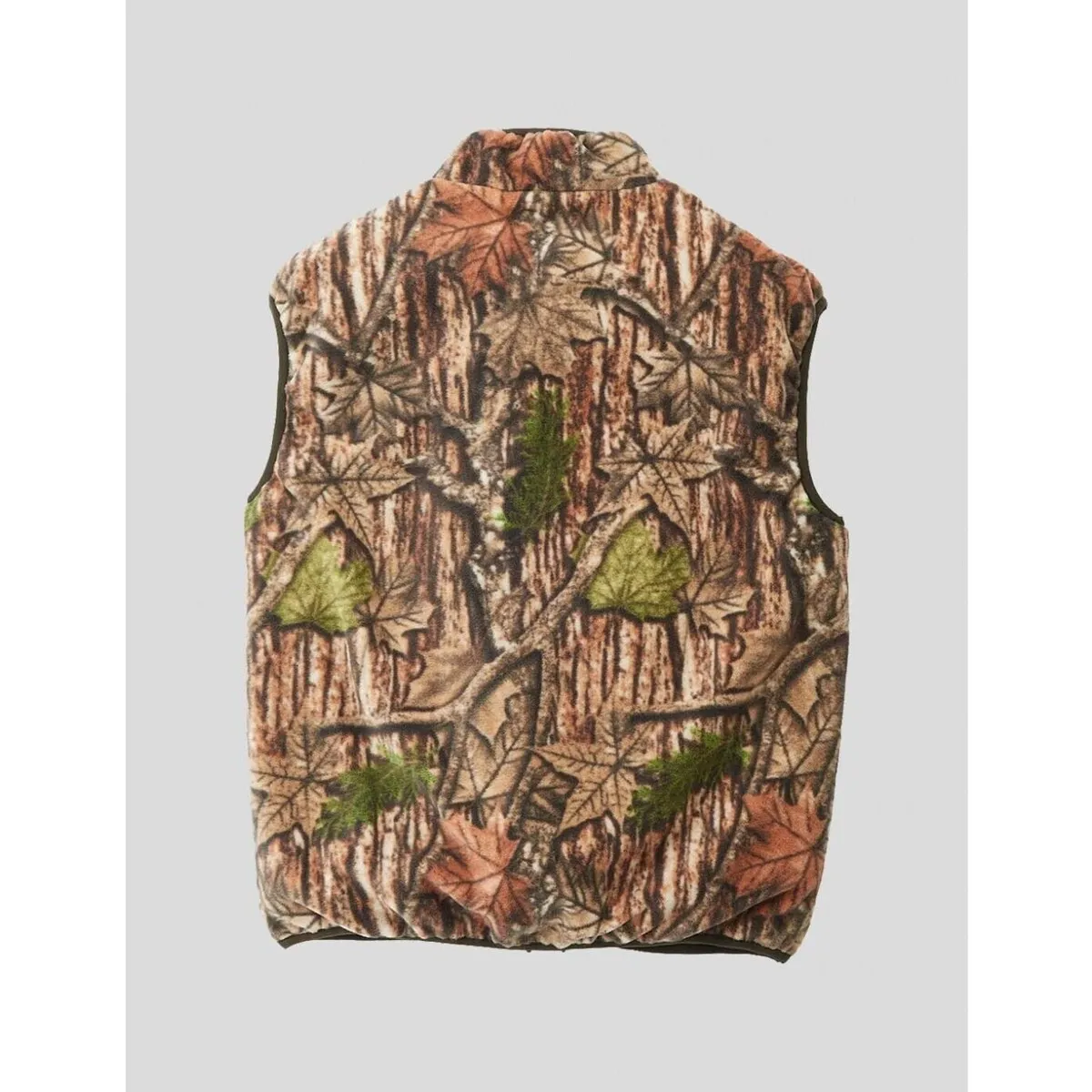 CHAQUETA  REVERSIBLE FLEECE VEST  LEAF CAMO