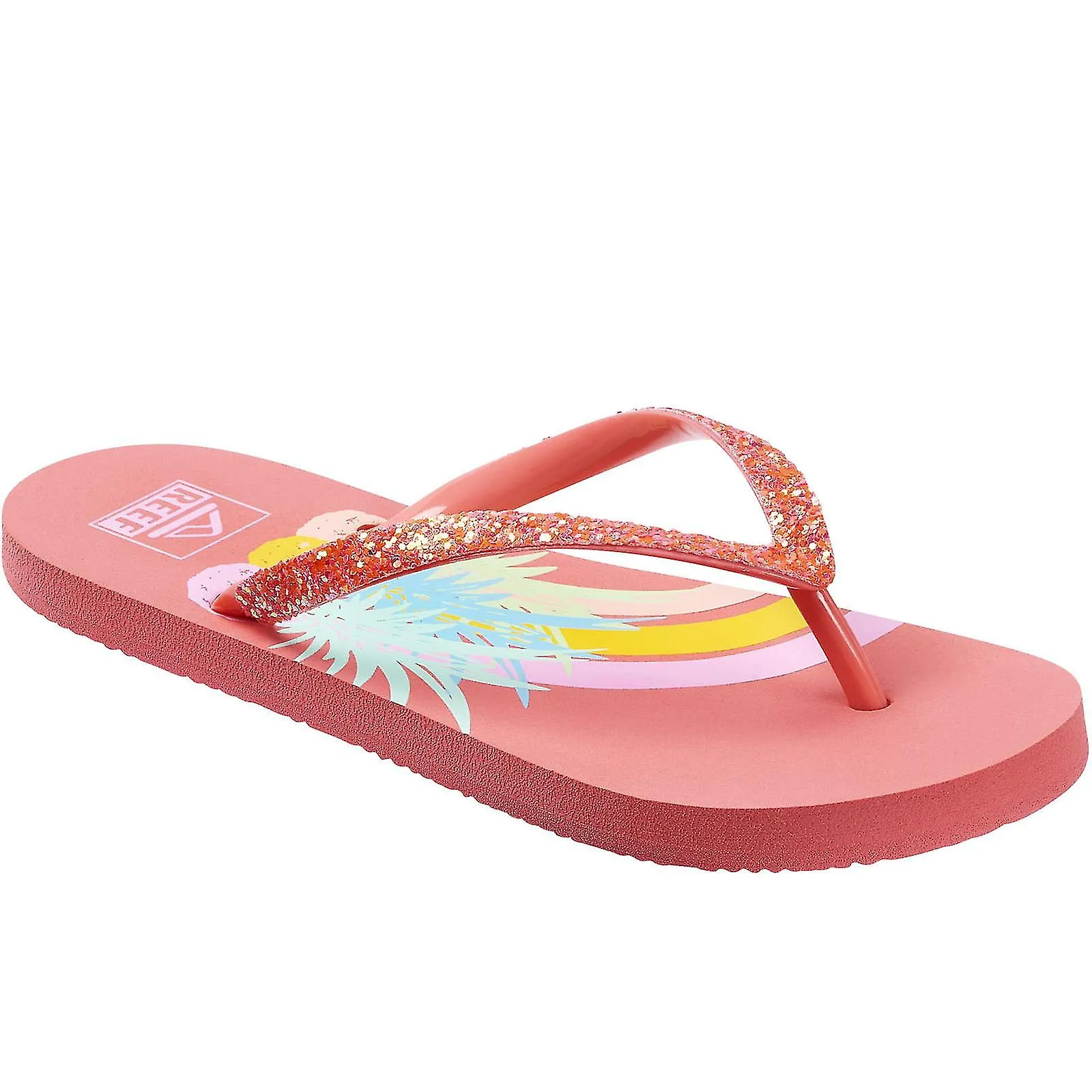 Childrens Kids Stargazer Print Summer Beach Sandals Thongs Flip Flops