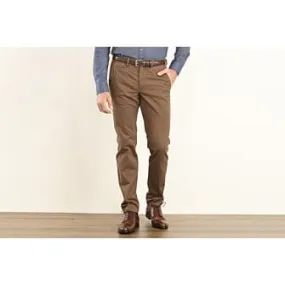 Chocolate Chino trousers for men - NIGEL II