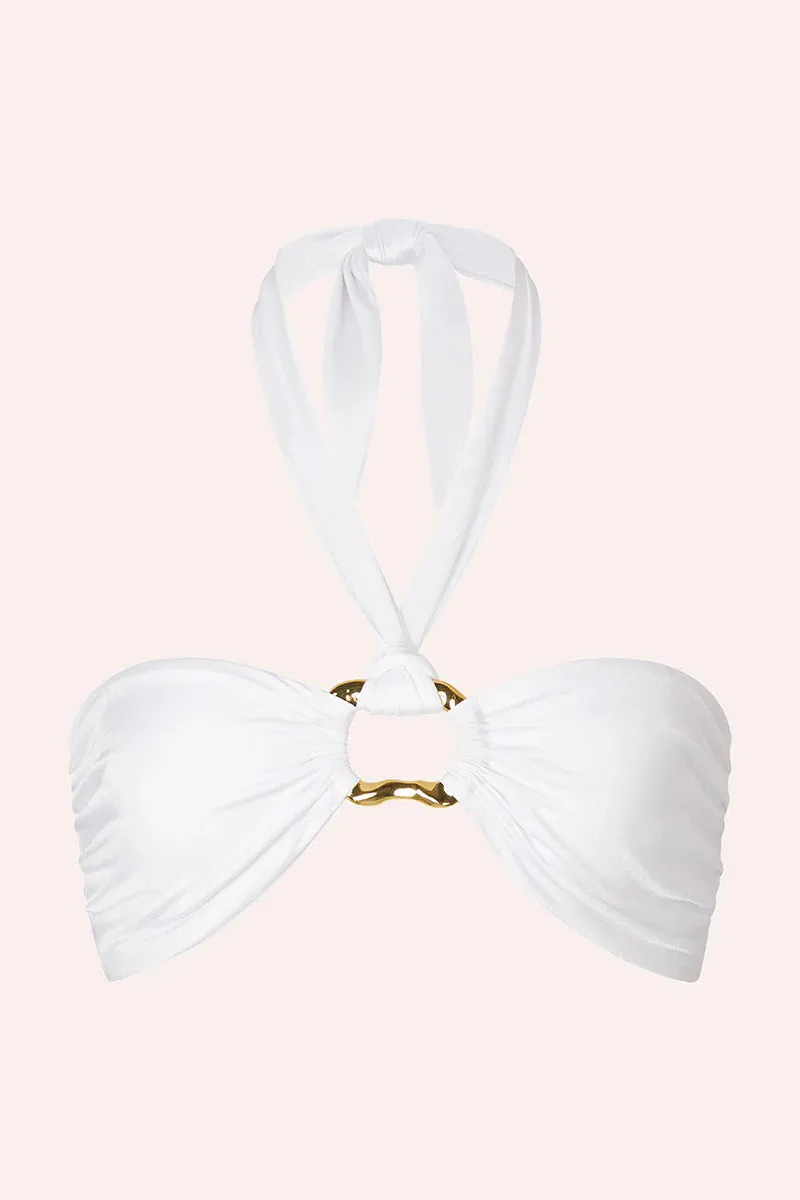 Cin Cin - Locket Bandeau Top - Pearl