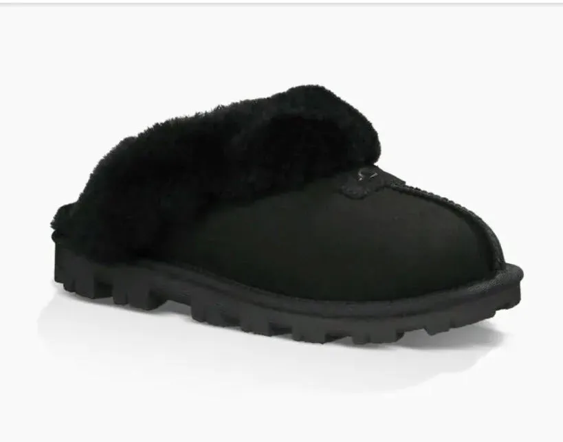 Coquette - The Classic Ugg Slipper in Black