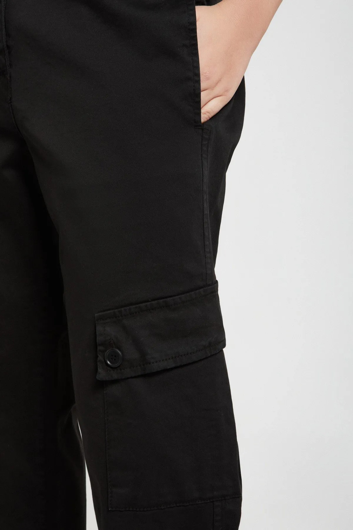 Cotton cargo trousers