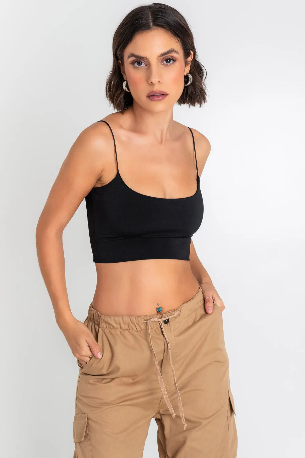 Crop top tirantes