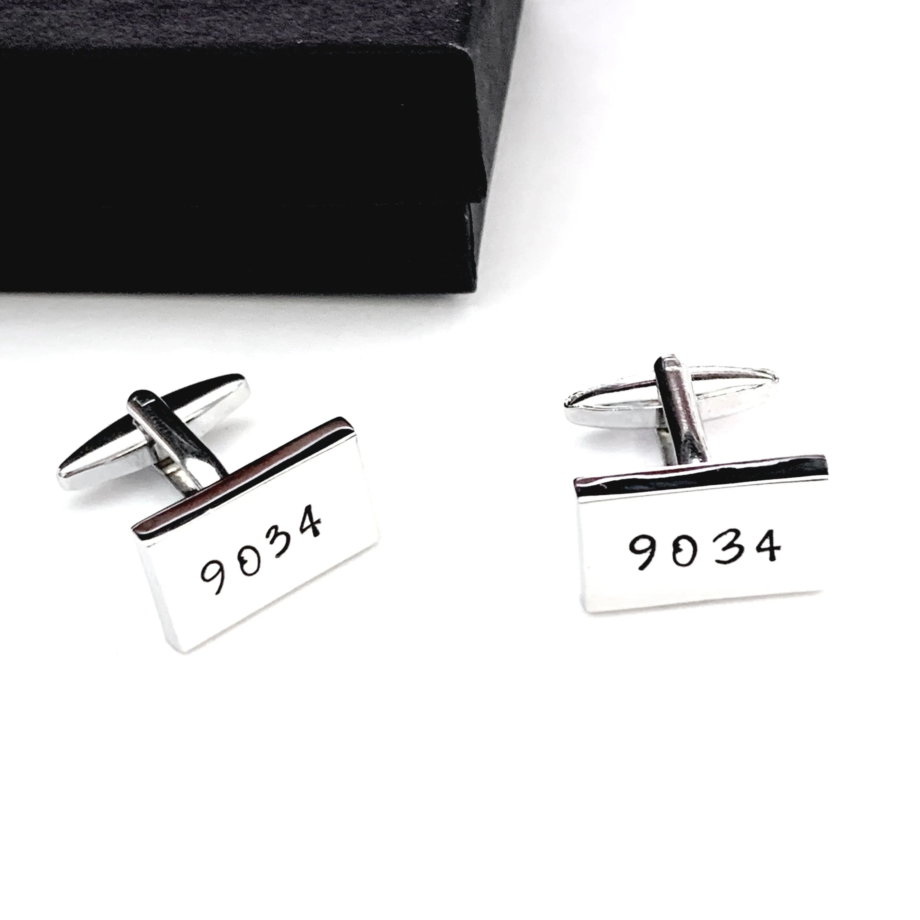 CUSTOM STAINLESS STEEL CUFF LINKS