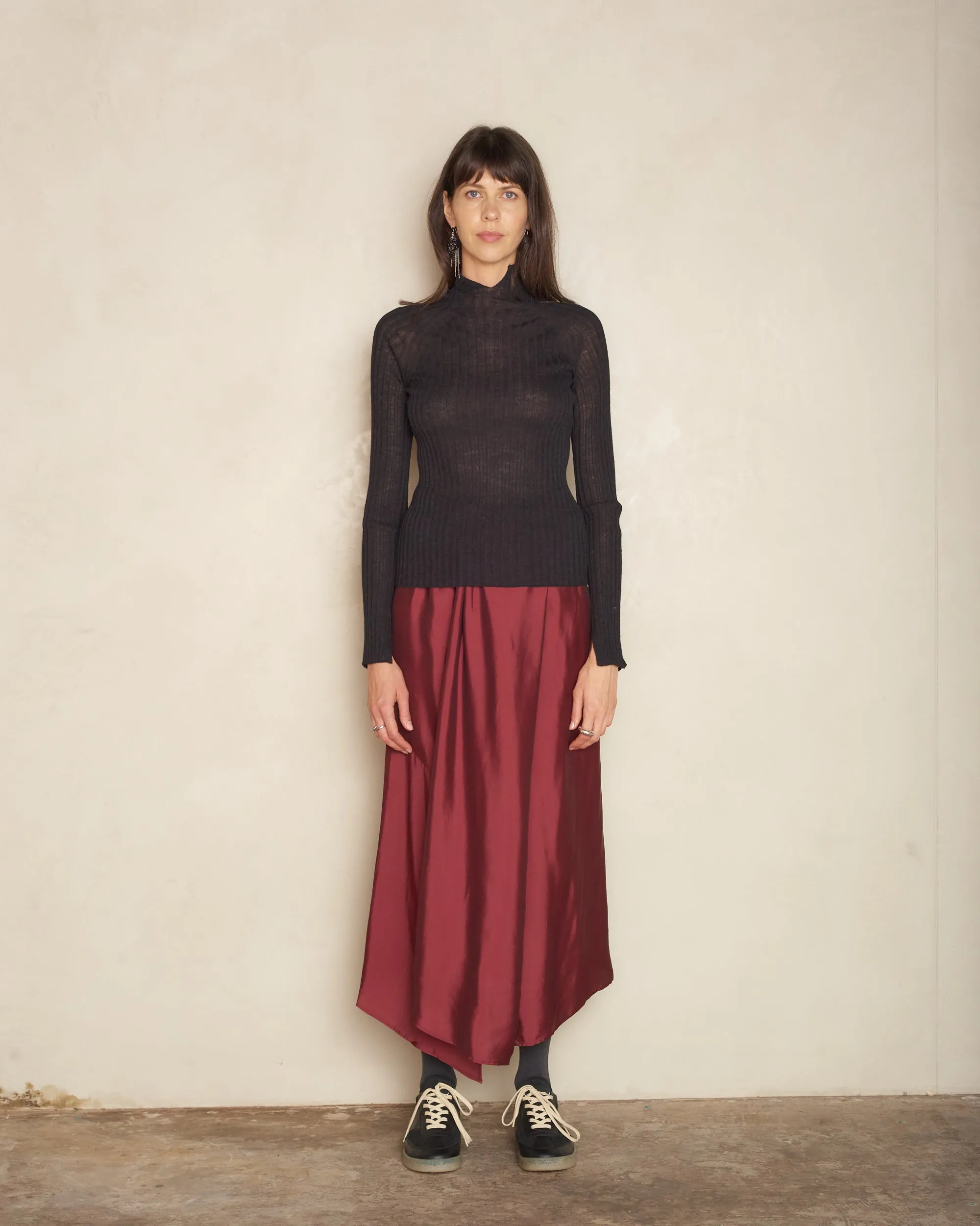 Dark Ruby Sonam Skirt