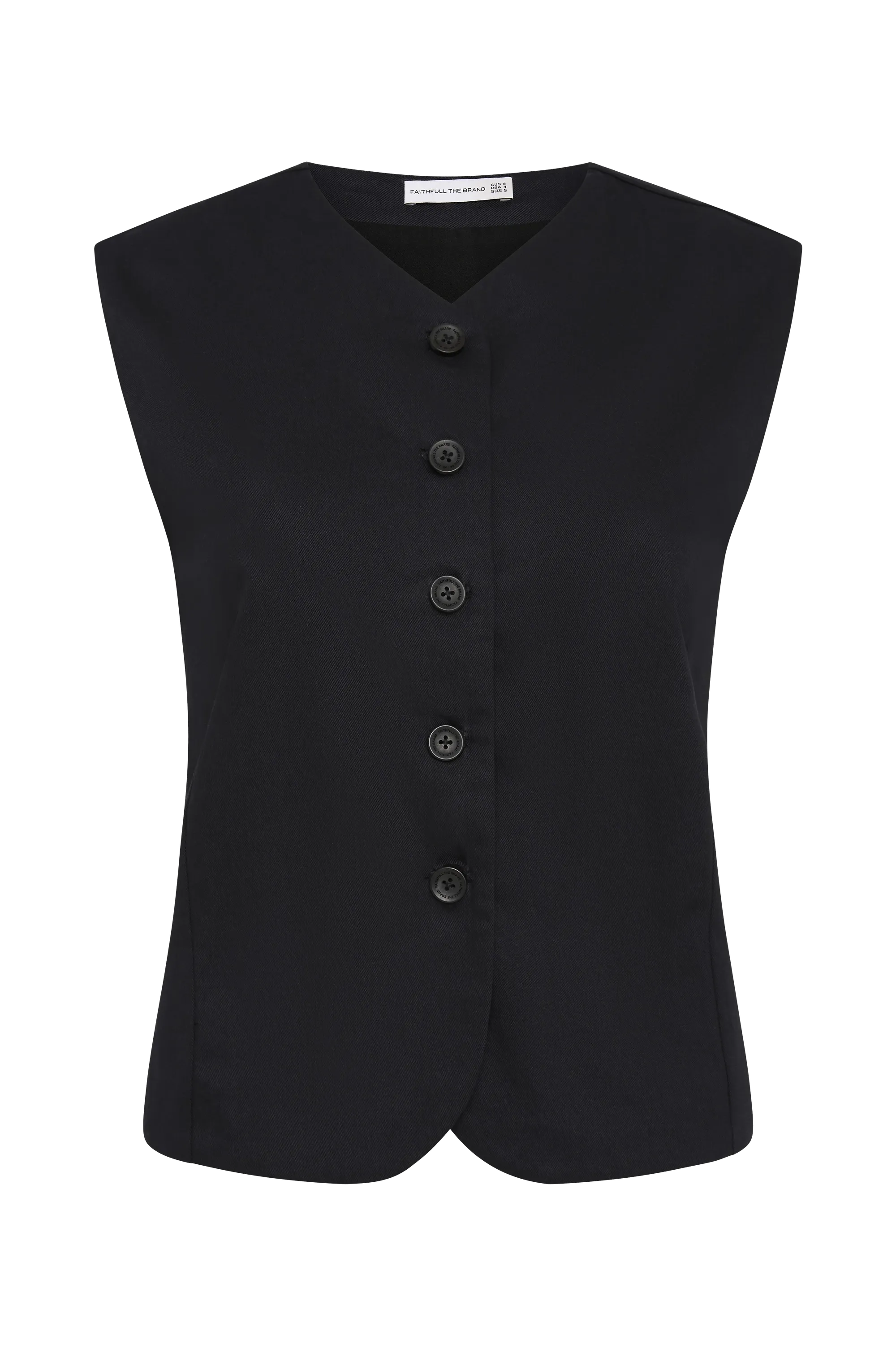 Delfina Vest Black