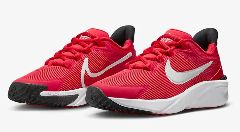 Deportivos Nike DX7615 textil rojo