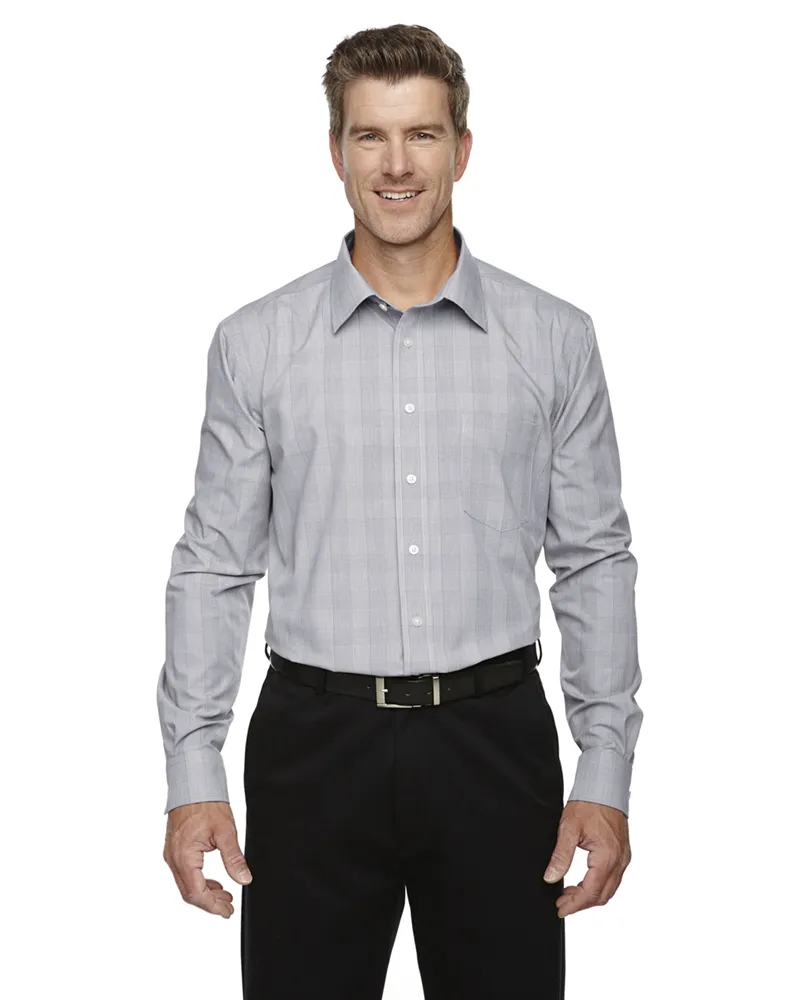 Devon & Jones Men's Plaid Dress Shirts - Active Fit