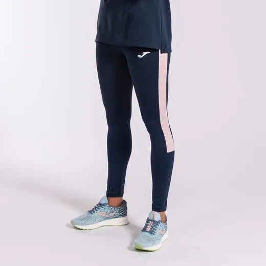 Eco Championship Long Tights Navy Pink