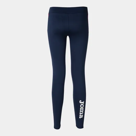 Eco Championship Long Tights Navy Red